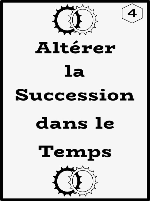 Cover image for Altérer la Succession dans le Temps